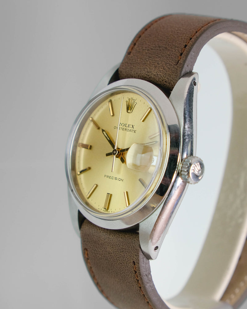 Rolex Oyster precision date Champagne dial from 1964