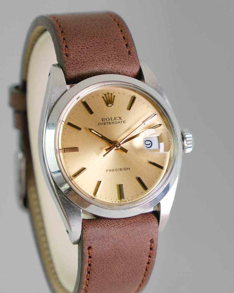 Rolex Oyster precision date Champagne dial from 1964