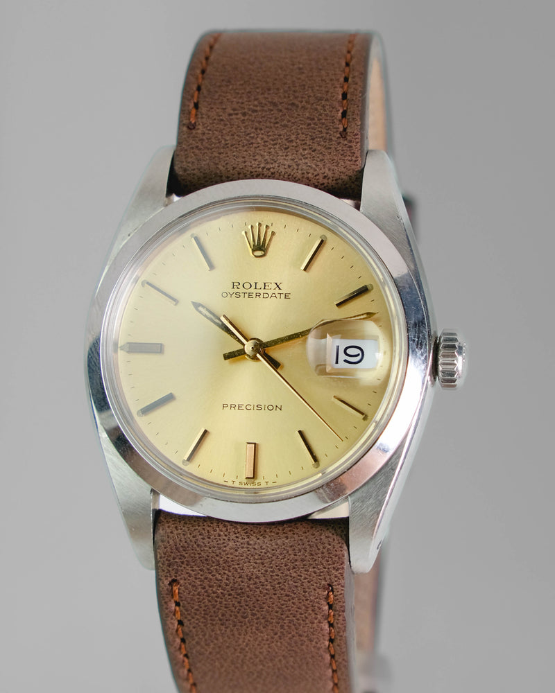 Rolex Oyster precision date Champagne dial from 1964