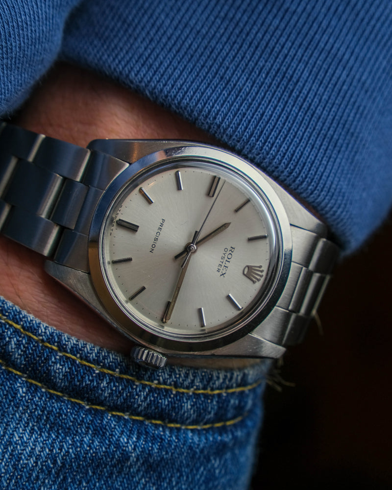 Rolex oyster reference 6426 on oyster bracelet from 1974