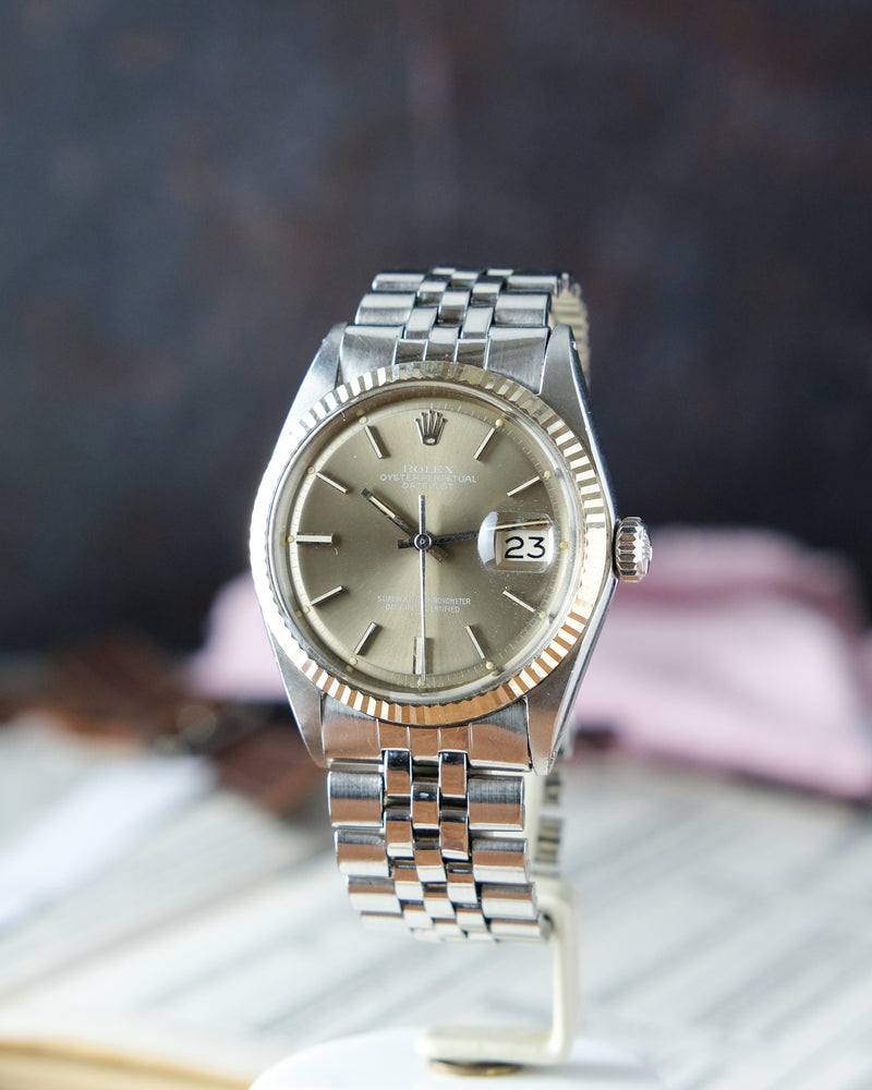 Rolex datejust, Reference 1601 Taupe Ghost dial – Perpetual Watch