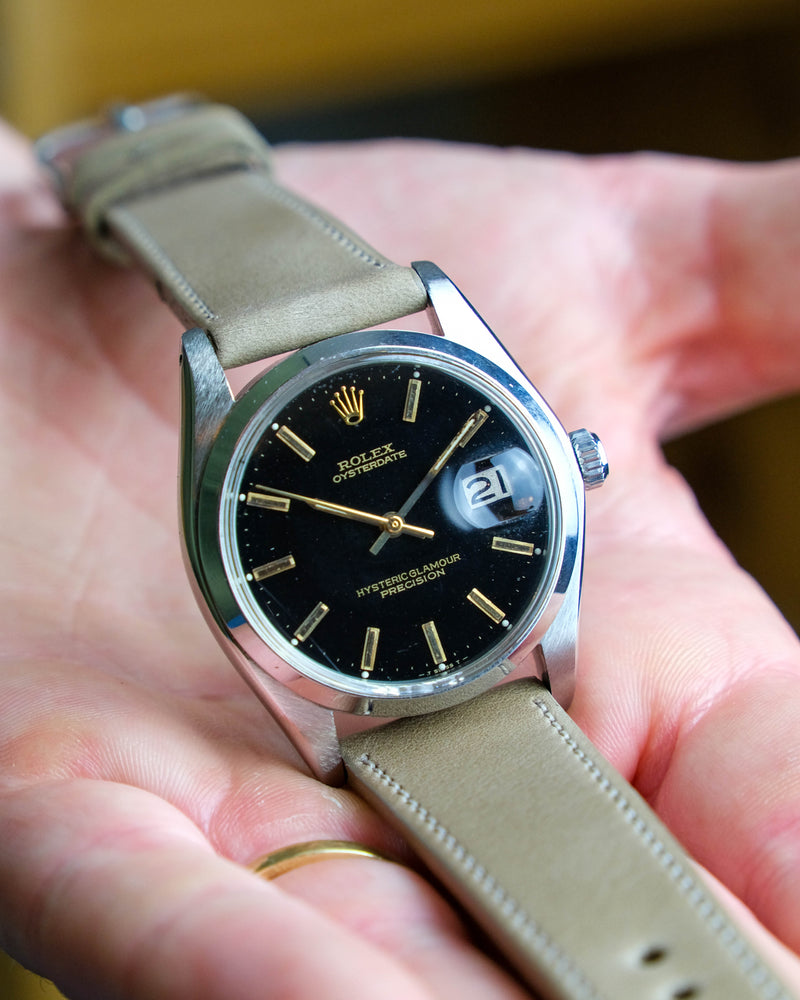 Rolex 6694 Black gilt Dial from HYSTERIC GLAMOUR 1974 – Perpetual