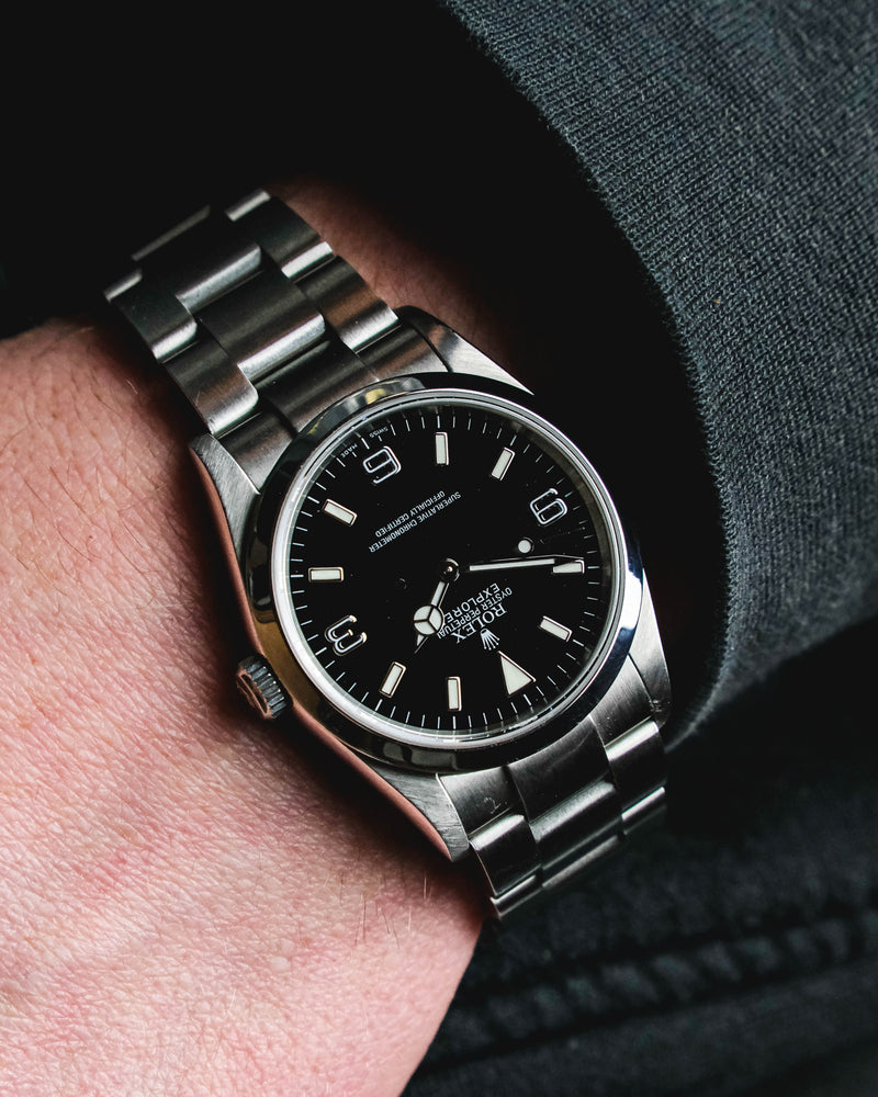 Rolex explorer 114270 from 2005 D serial – Perpetual Watch Lover (PWL)