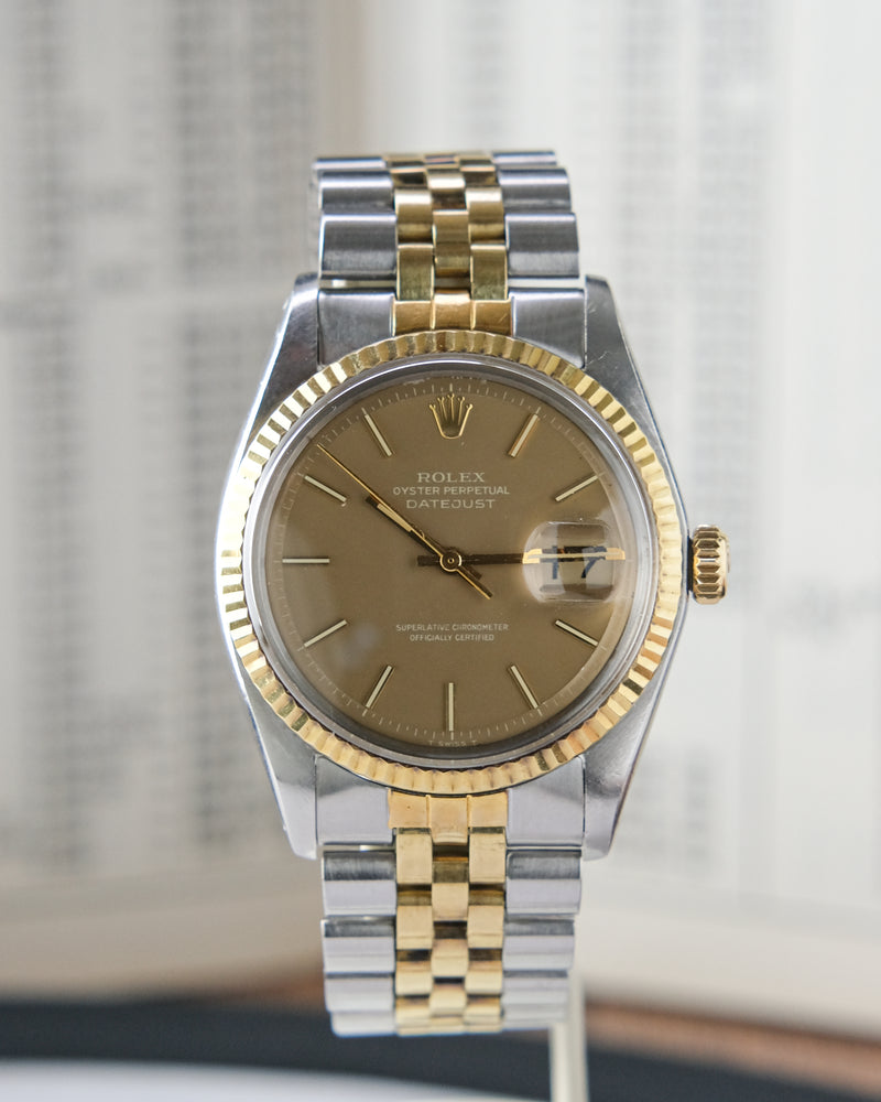Rolex 1601 Datejust Havana Ghost 1973 – Perpetual Watch Lover (PWL)