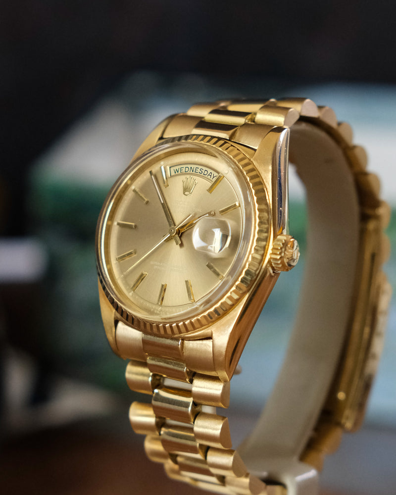 Rolex Day-date reference 1803 with Havana Ghost dial