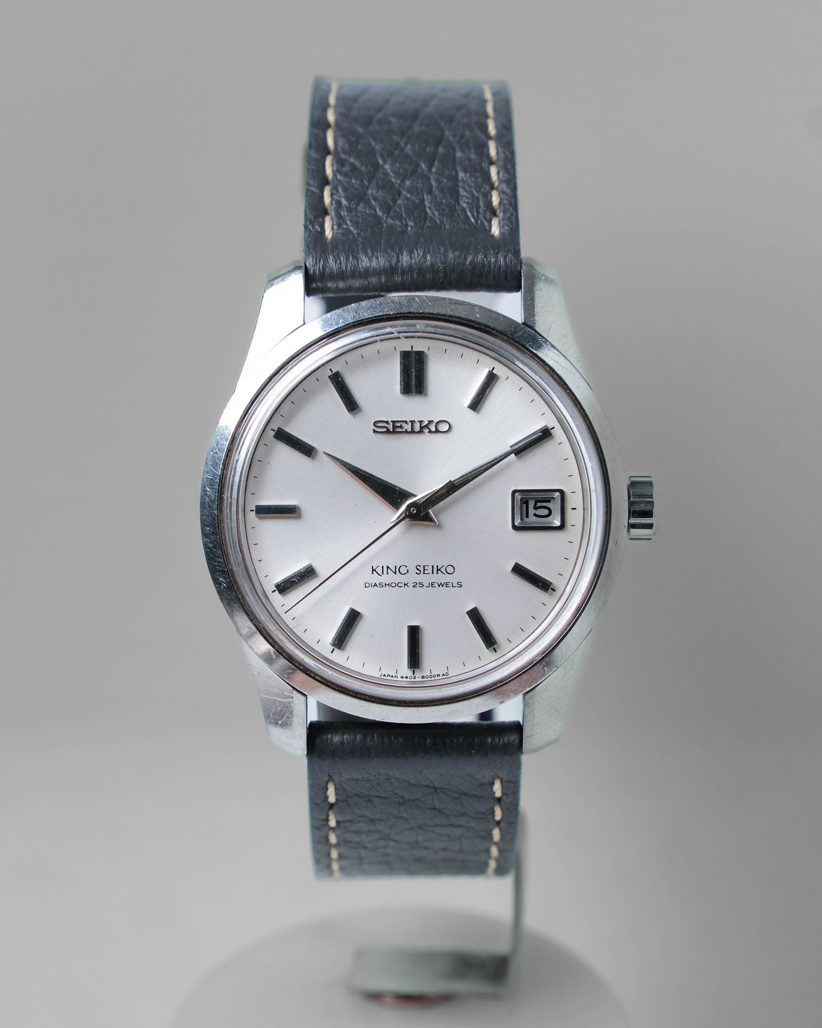 稼働品 KING SEIKO 4402-8000 手巻 メンズ O1718 Seiko King seiko 4402-8000 KingSeiko emblem – Perpetual Watch