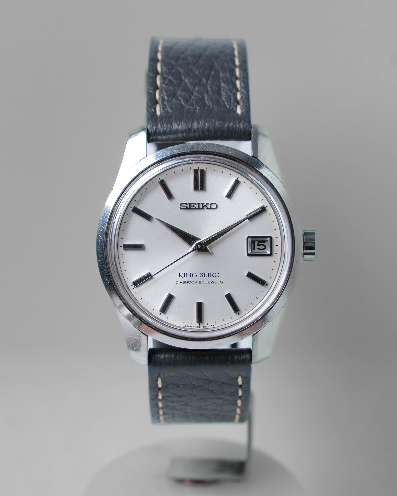 稼働品 KING SEIKO 4402-8000 手巻 メンズ O1718 Seiko King seiko 4402-8000 KingSeiko emblem – Perpetual Watch