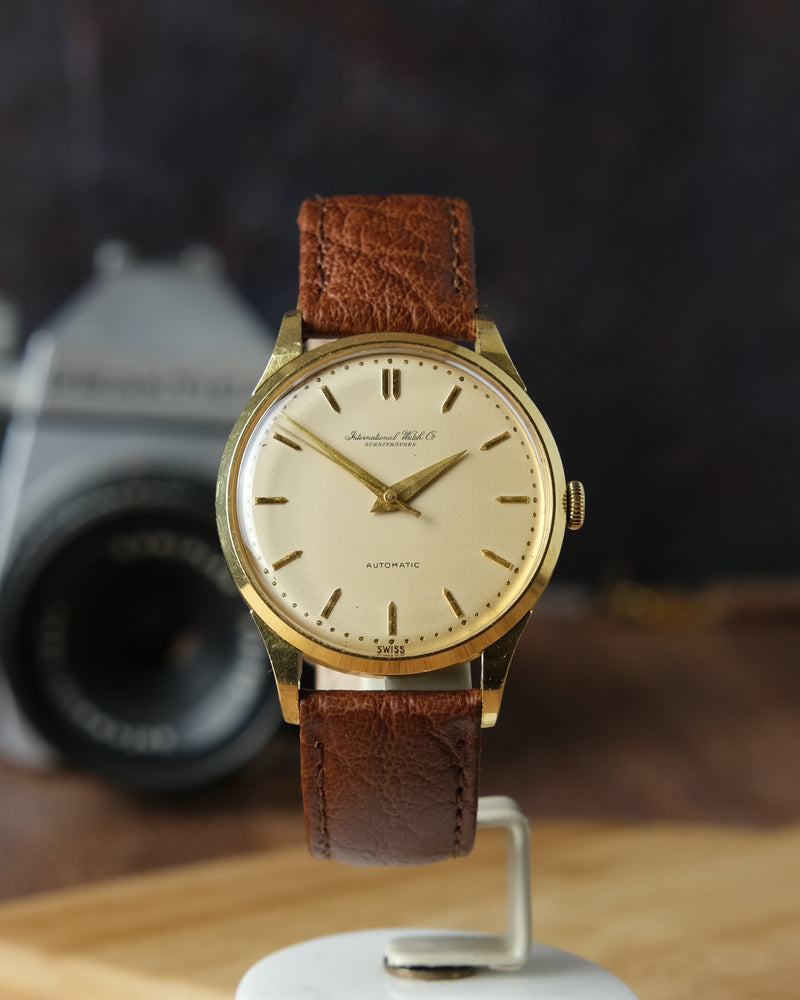 IWC International watch company in Yellow gold cal 852