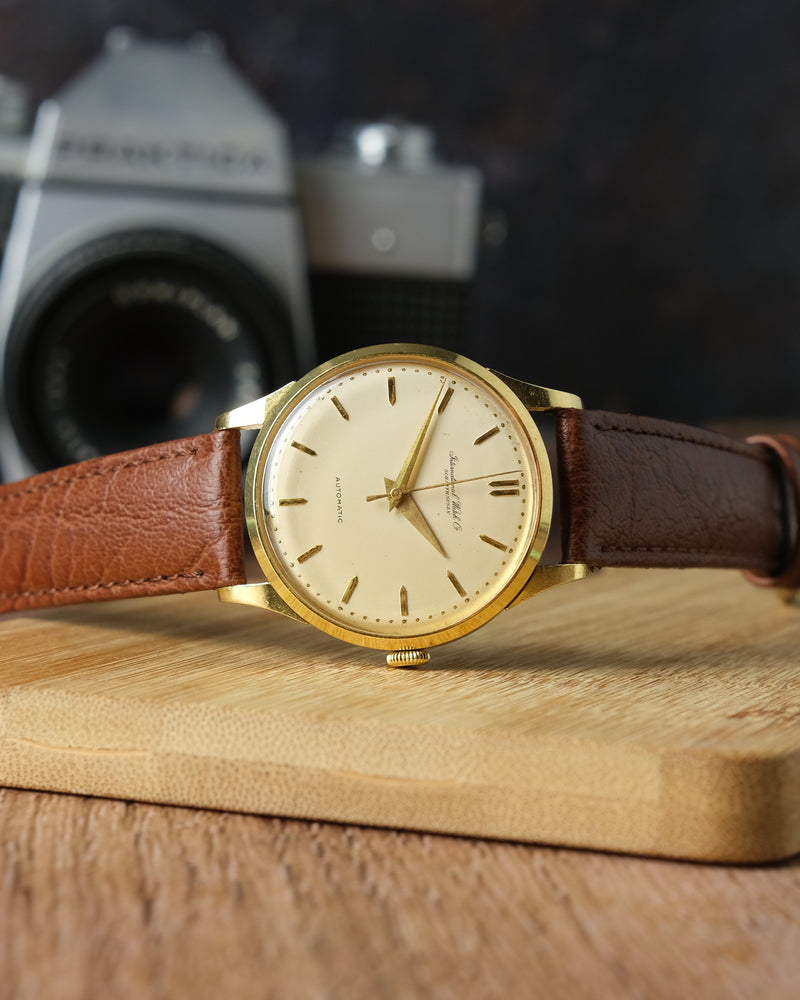 IWC International watch company in Yellow gold cal 852