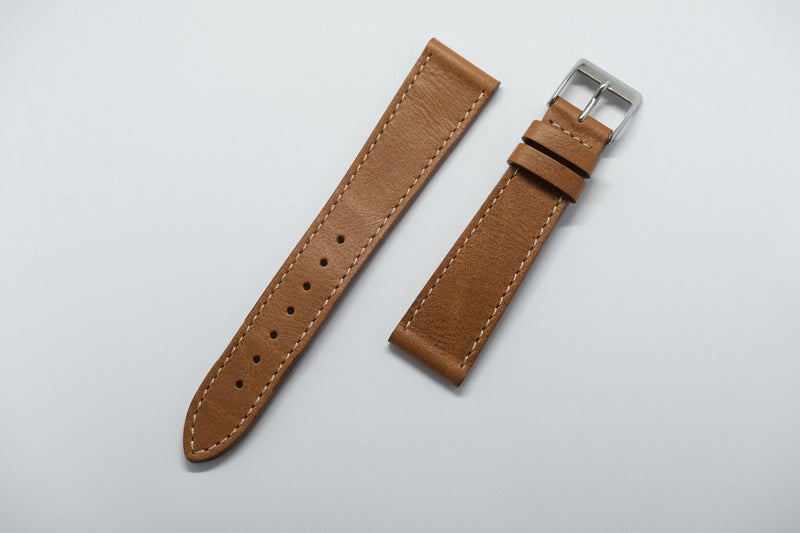 Honey - smooth calf leather - honey stitch Perpetual Watch Lover 
