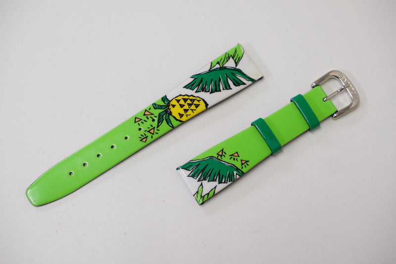 The pineapple -Nos Strap-By Benneton for Bulova Perpetual Watch Lover 